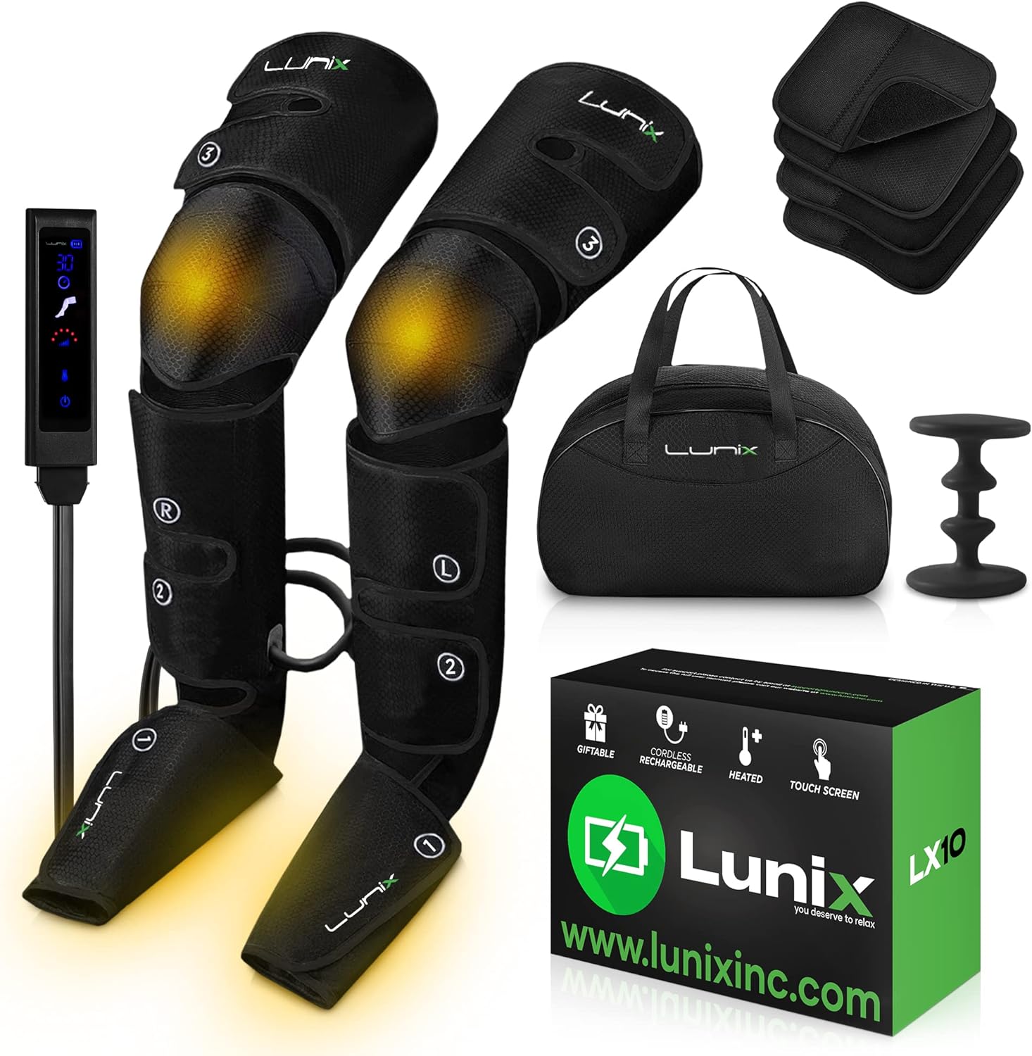 Lunix LX10 Foot, Calf, Leg Air Compression Massager Machine