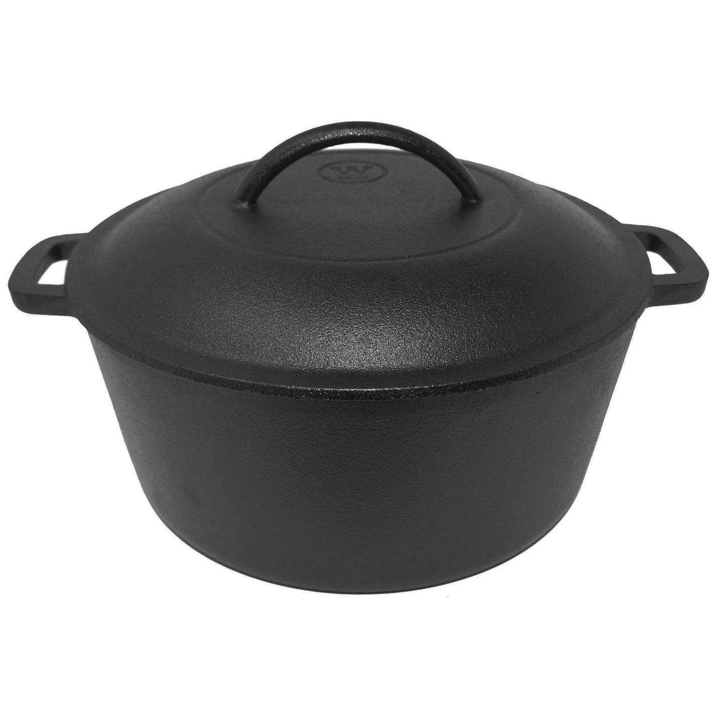 Westinghouse 5 Quart seasoned Cast Iron Dutch Oven