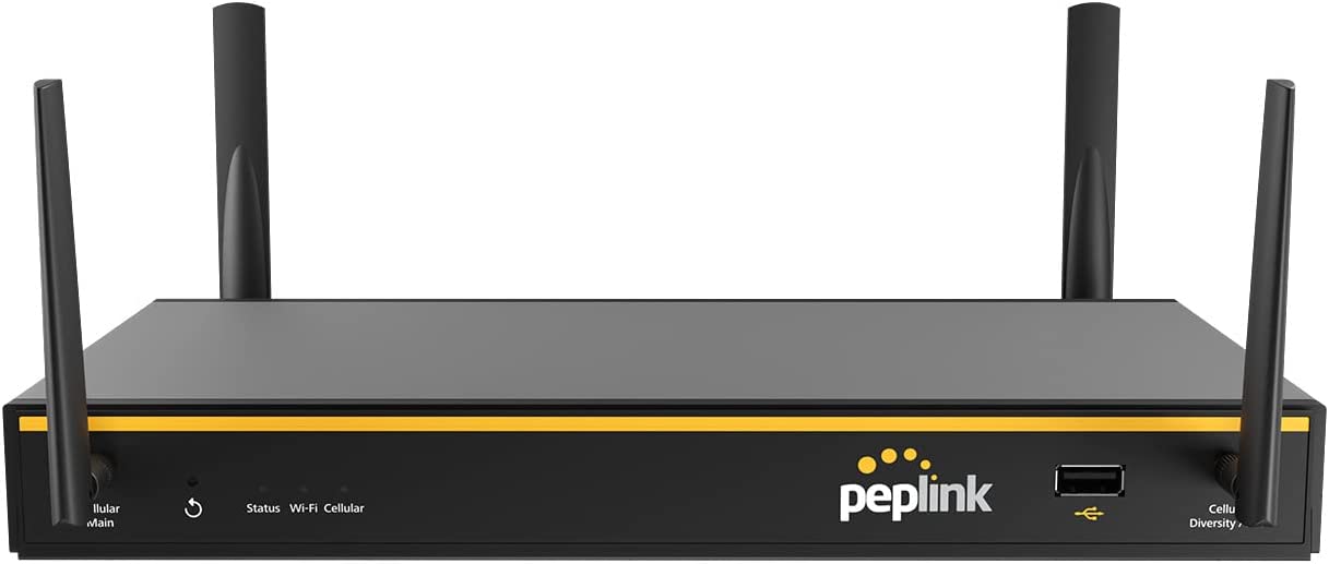 Peplink Balance 20X CAT 7 | 900Mbps Throughput| Futureproof SD-WAN Router for Small Business and Branches with 1 Year PrimeCare Warranty