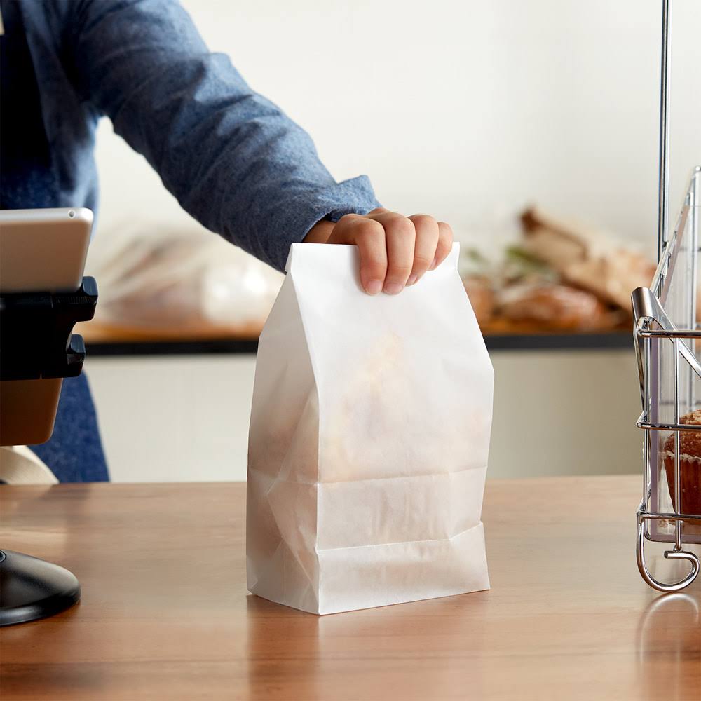TG 4 lb. Waxed Paper Bag - 1000/Case