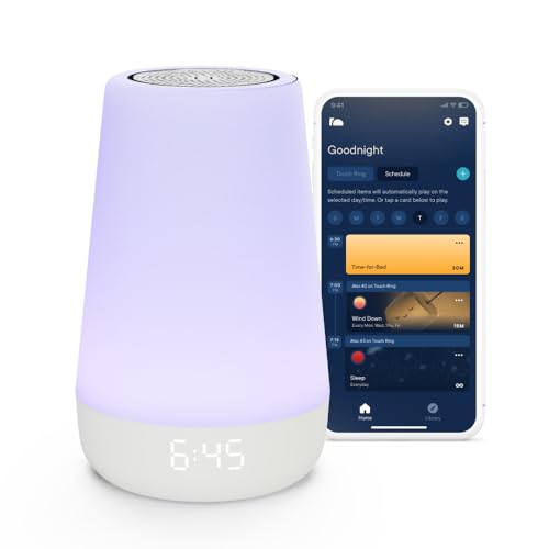 Hatch Rest Baby Sound Machine, Night Light | 2nd Gen | Registry Essential, Sleep Trainer, Routine Builder, Time-to-Rise Alarm Clock