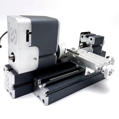 Mini Metal Lathe Machine, 36W 20000 RPM, Benchtop Lathe for Woodworking DIY,Crafting Wood & Soft Metal