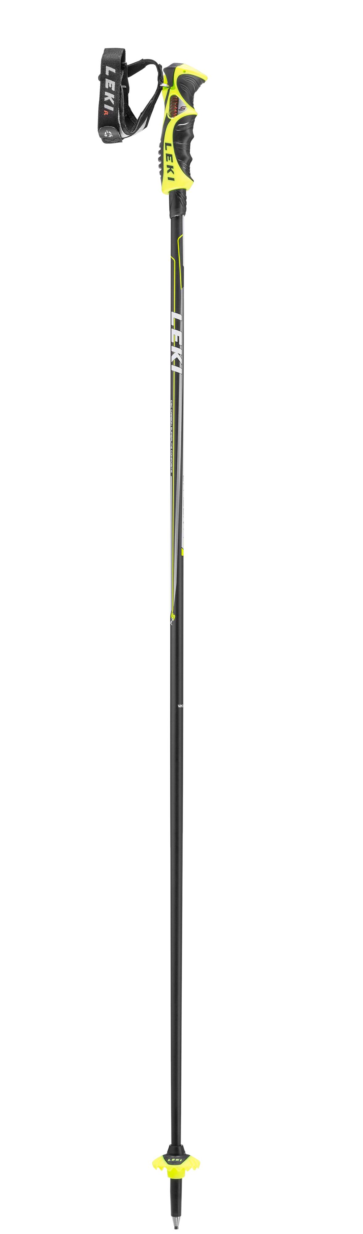 Leki Carbon 14 S Ski Poles 2020 Yellow 125cm