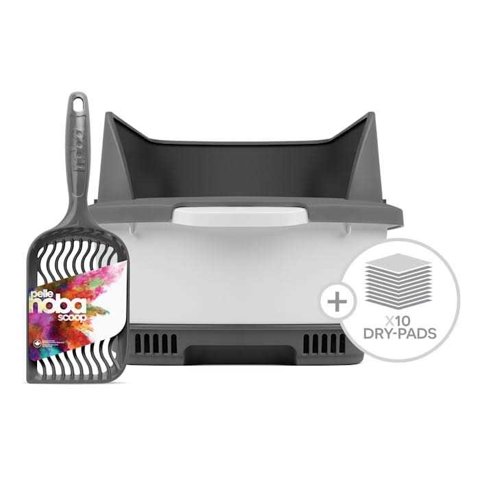Noba Cateco Odor-Eliminating Cat Litter Box Starter Kit - Pet Supplies online store