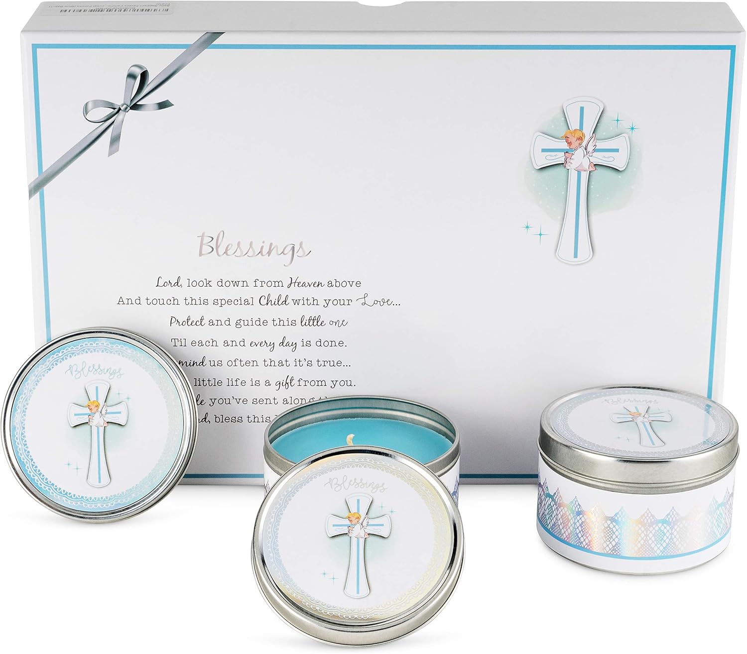 Totally Unique Baby Shower Party Favors Candles for Boys (9 Pack) | Baby Shower Favors for Guests Boy | Baby Shower Favors for Boys | Blue Baby