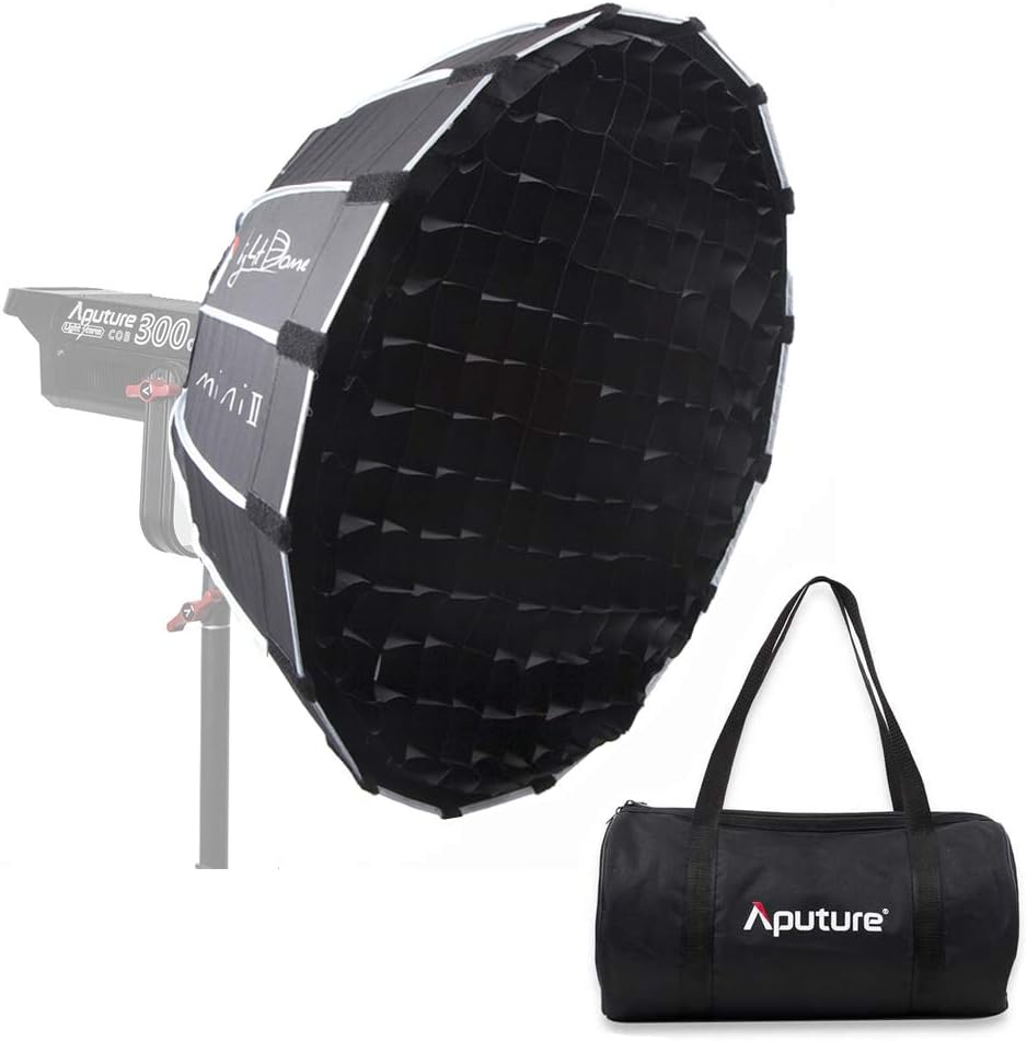 Aputure Light Dome Mini II for Aputure Studio Strobe Light LED Storm 300D C120 120D Mark 2 120T
