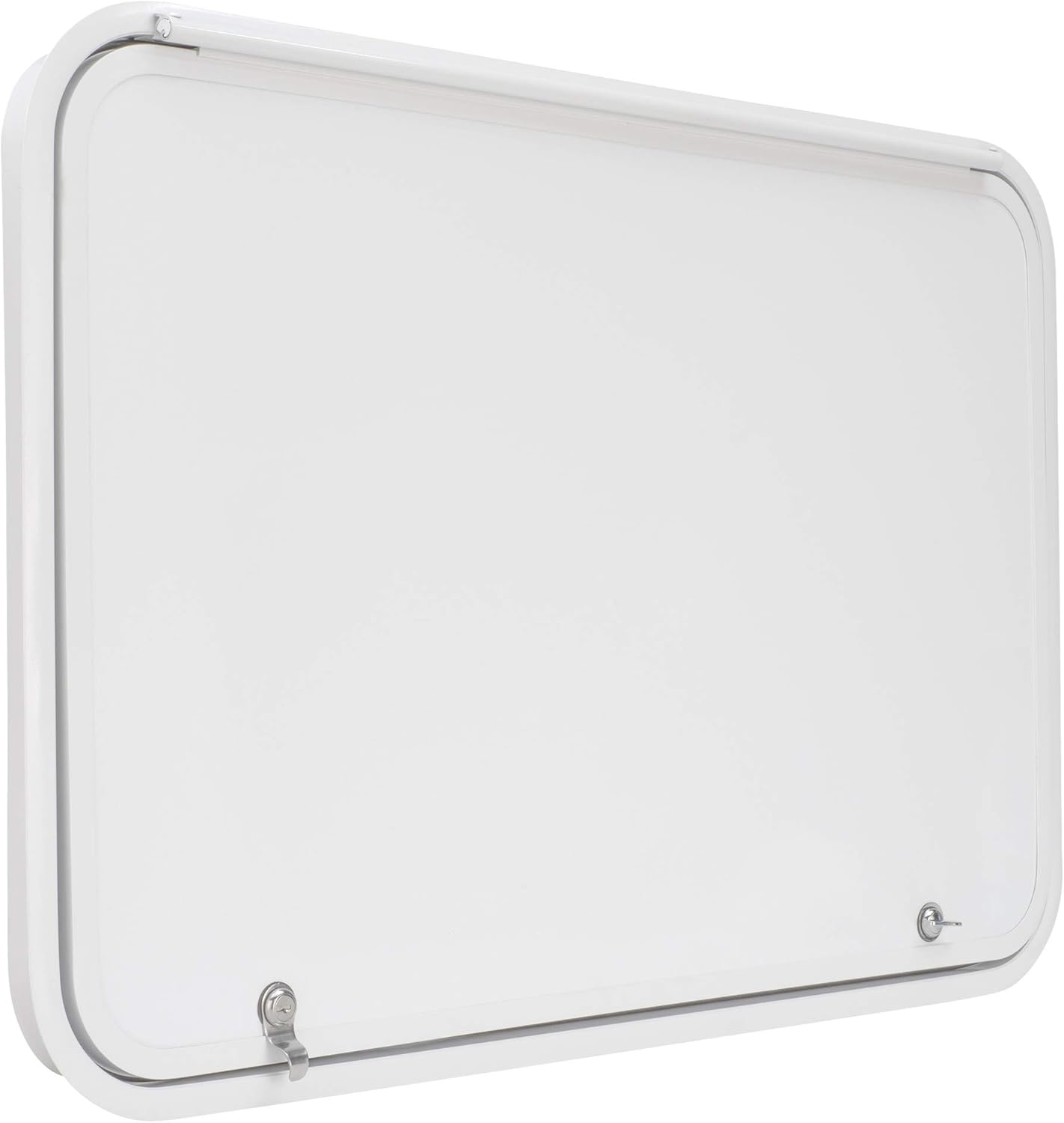 RecPro RV Baggage Door 36 Wide x 24 High with Rounded Corners for RVs| Compartment Storage Doors with Top Hinge for Campers | Trailer Compartment