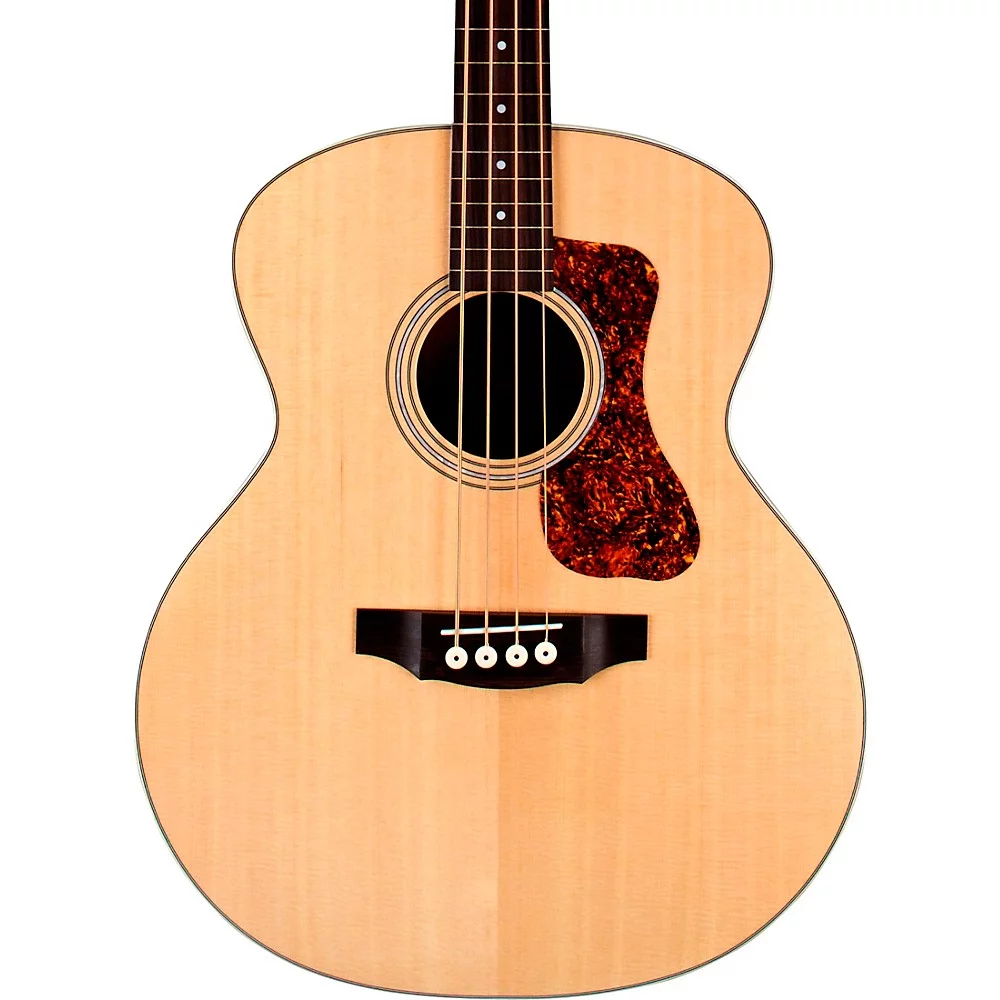 Guild B-240E Fretless Acoustic-Electric Bass Guitar Natural - Curated Treasures Market