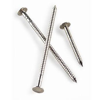 6 in. Stainless Steel Tile Roofing Nails Ring Shank 5 lb., from Maze Nails