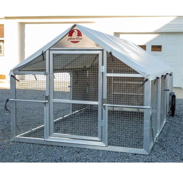 【Clearance Sale】 Galvanized metal chicken coop