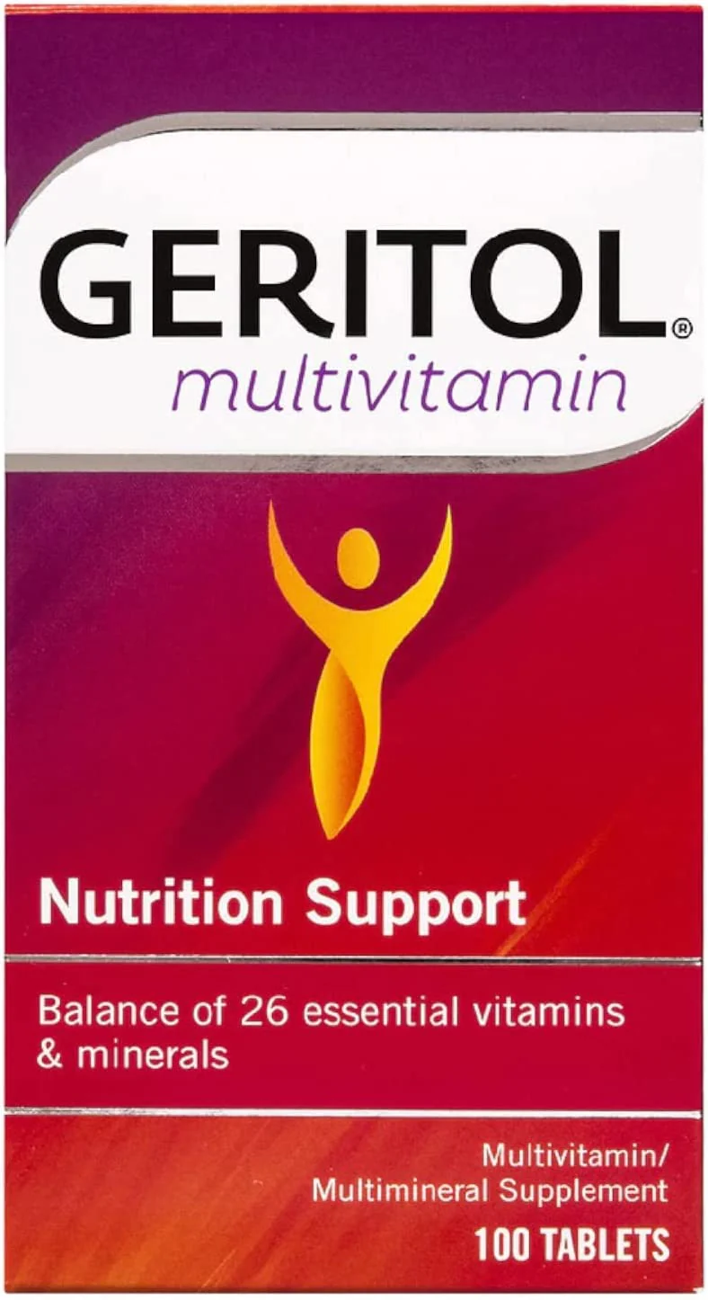 Geritol Complete Tablets 100 Tablets - Kansas Nuitrition - HNZSDS