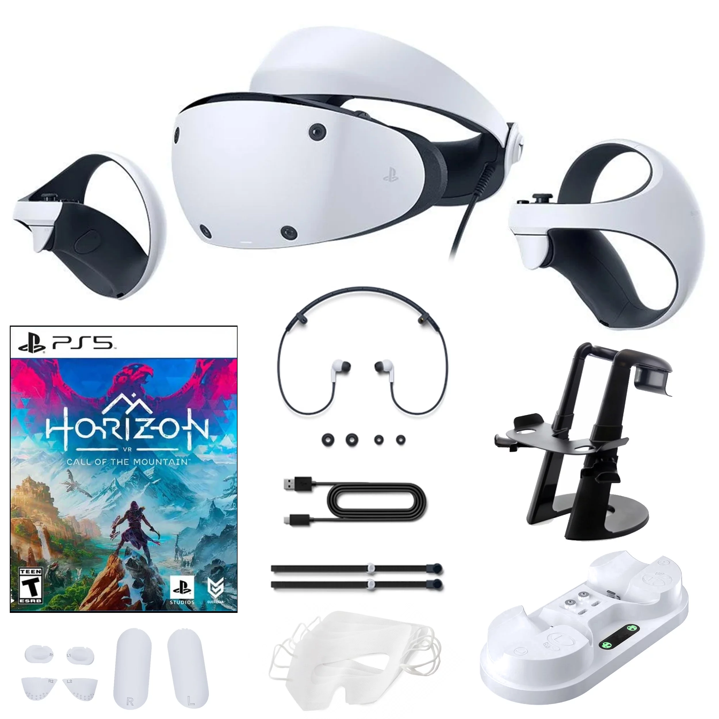 PlayStation VR2 Horizon Call of the Mountain with Accessories Bundle - Radiant Selections
