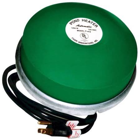 Farm Innovators Model P-418 Premium Cast Aluminum Floating Pond De-Icer, 1,250-Watt, Thermostatically Controlled Pond De-Icer Ma