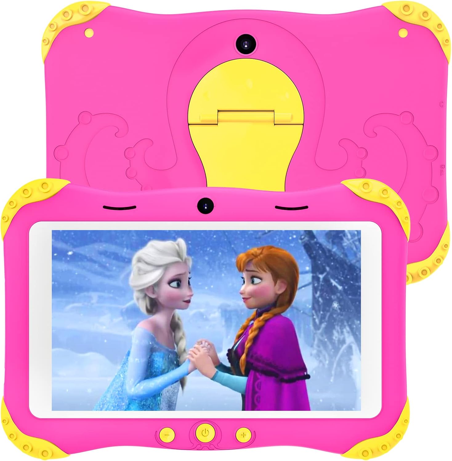 Kids Tablet, Android Tablet for Kids, 16GB, 7 inch HD IPS Eye Protection Screen Tablet with WiFi, Quad-Core, Dual Camera, Kids APP Preinstalled