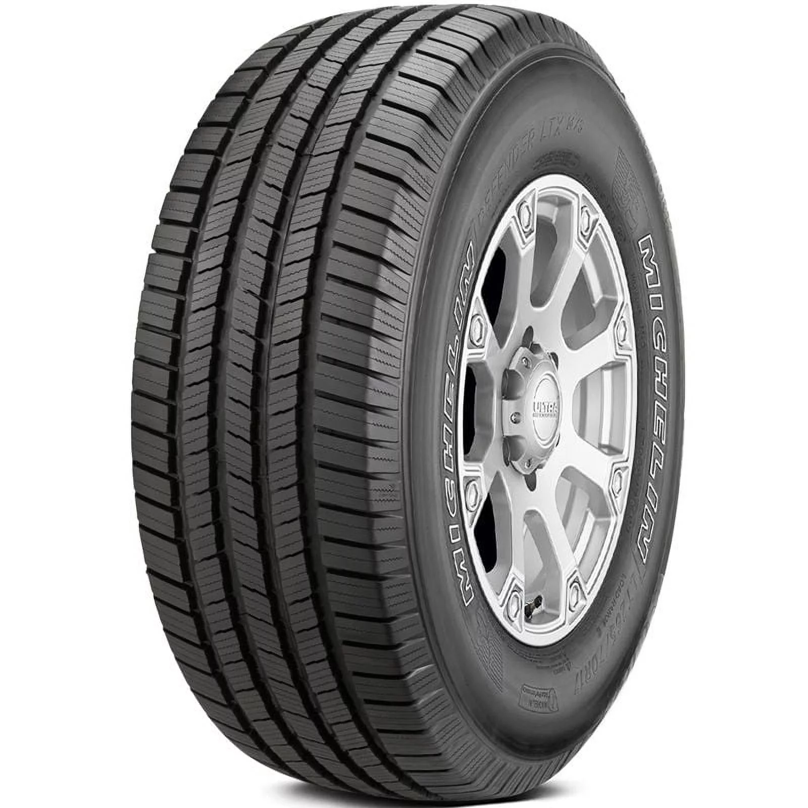 Set of 4 Michelin Defender LTX M/S 265/70R16 112T All Season RWL Tire 70000 Mi Warranty MH10103 / 265/70/16 / 2657016 Fits: 2015 Toyota Tacoma TRD