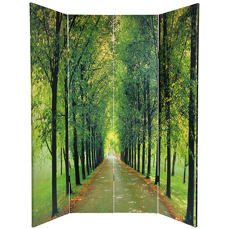 Red Barrel Studio Joesph Path of Life 4 Panel Room Divider