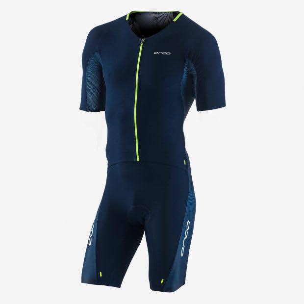 Orca 226 Perform Aero Race Mens Tri Suit - blue-S