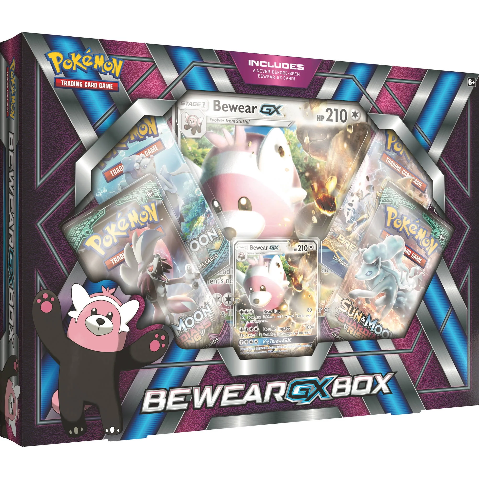Pokemon Bewear-GX Box Trading Cards