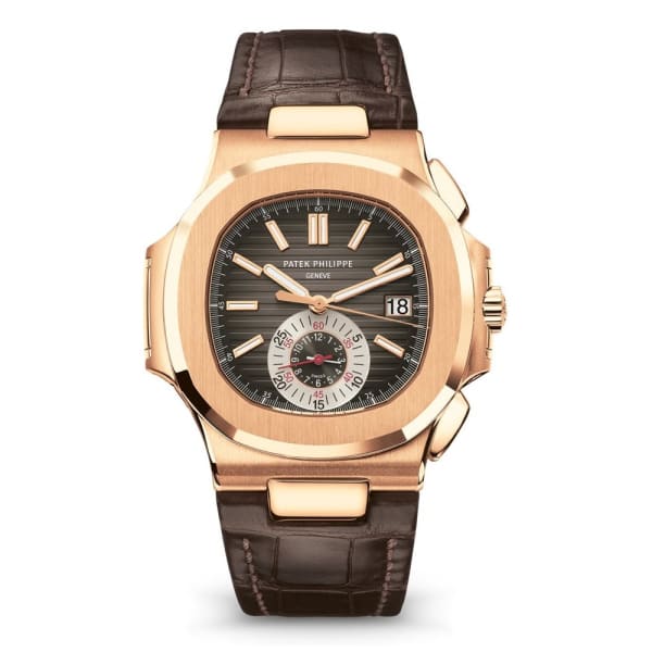 Nautilus 5980R-001 Mens Rose Gold 40.5mm