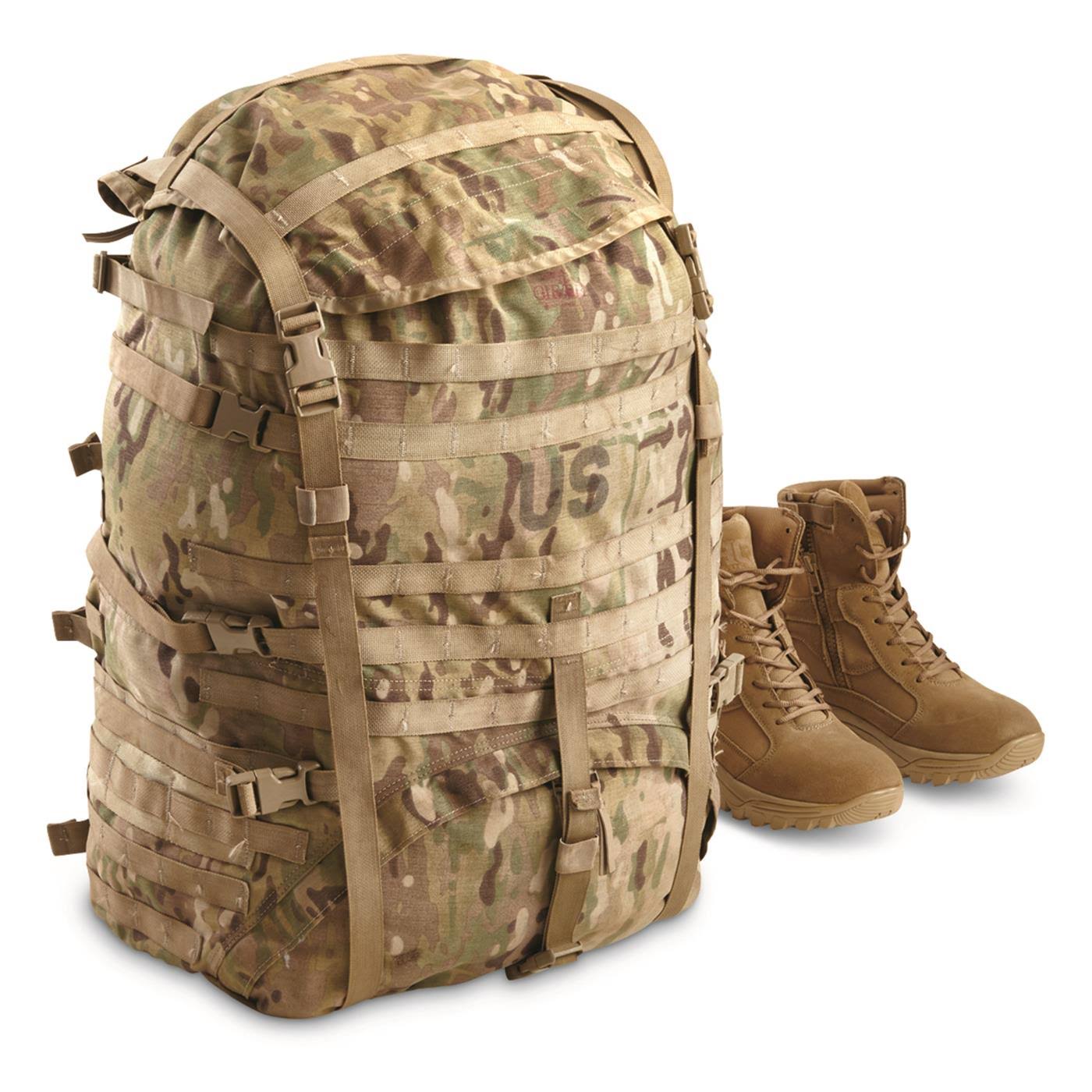 U.S. Military Surplus Large Rucksack Used, Coyote - Avayadevconnect