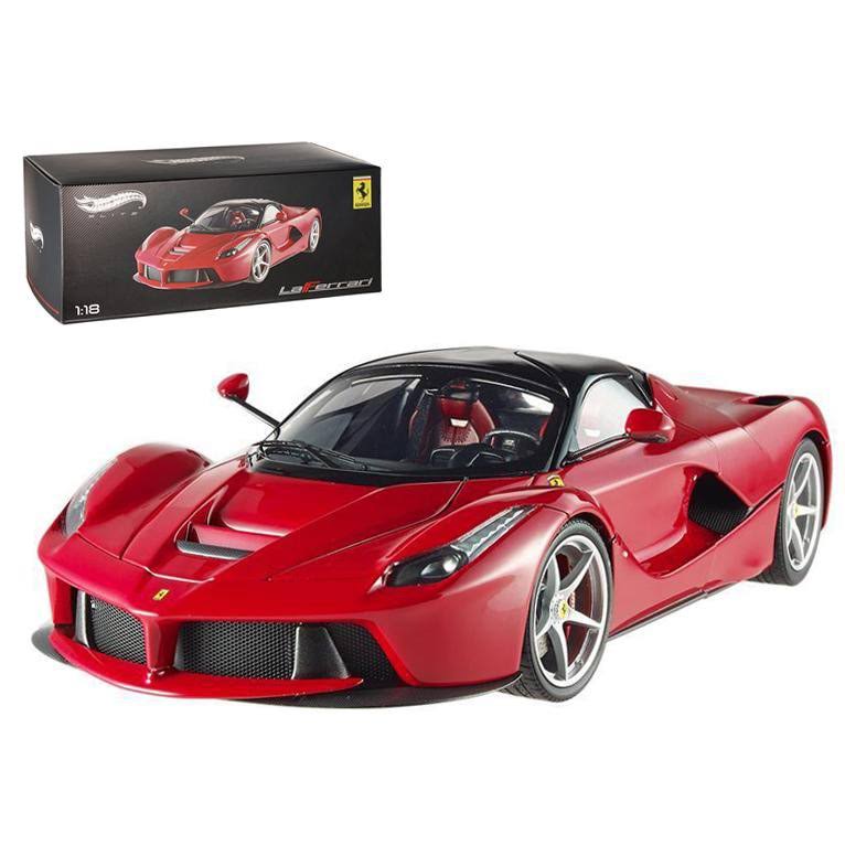 Ferrari LaFerrari F70 Hybrid Elite Red 118 Diecast Car Model by Hotwh
