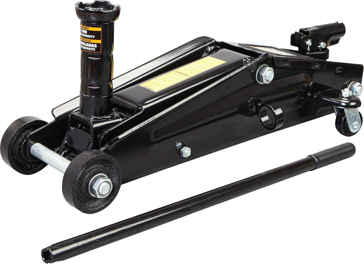 3 Ton (6,000 lb) Capacity, Black Jack Hydraulic Trolley Service/Floor Jack (Fits: SUVs and Extended Height Trucks)