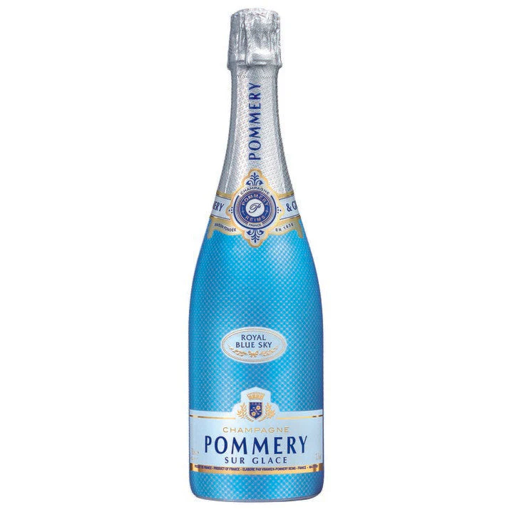 Pommery Champagne Dry Royal Blue Sky Sur Glace - Nestor Liquor