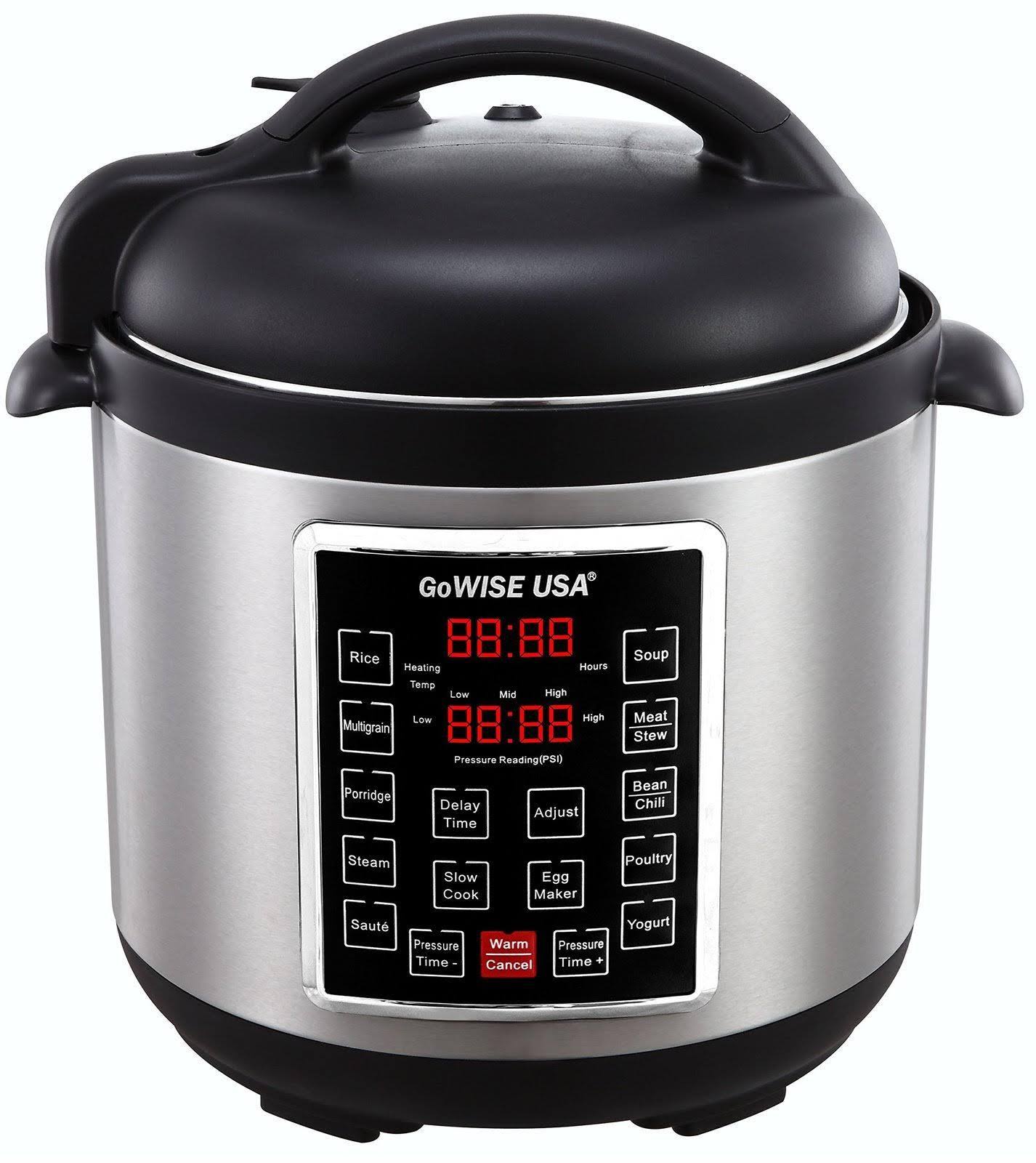 GoWISE USA 6 qt. 10-in-1 Electric Pressure Cooker
