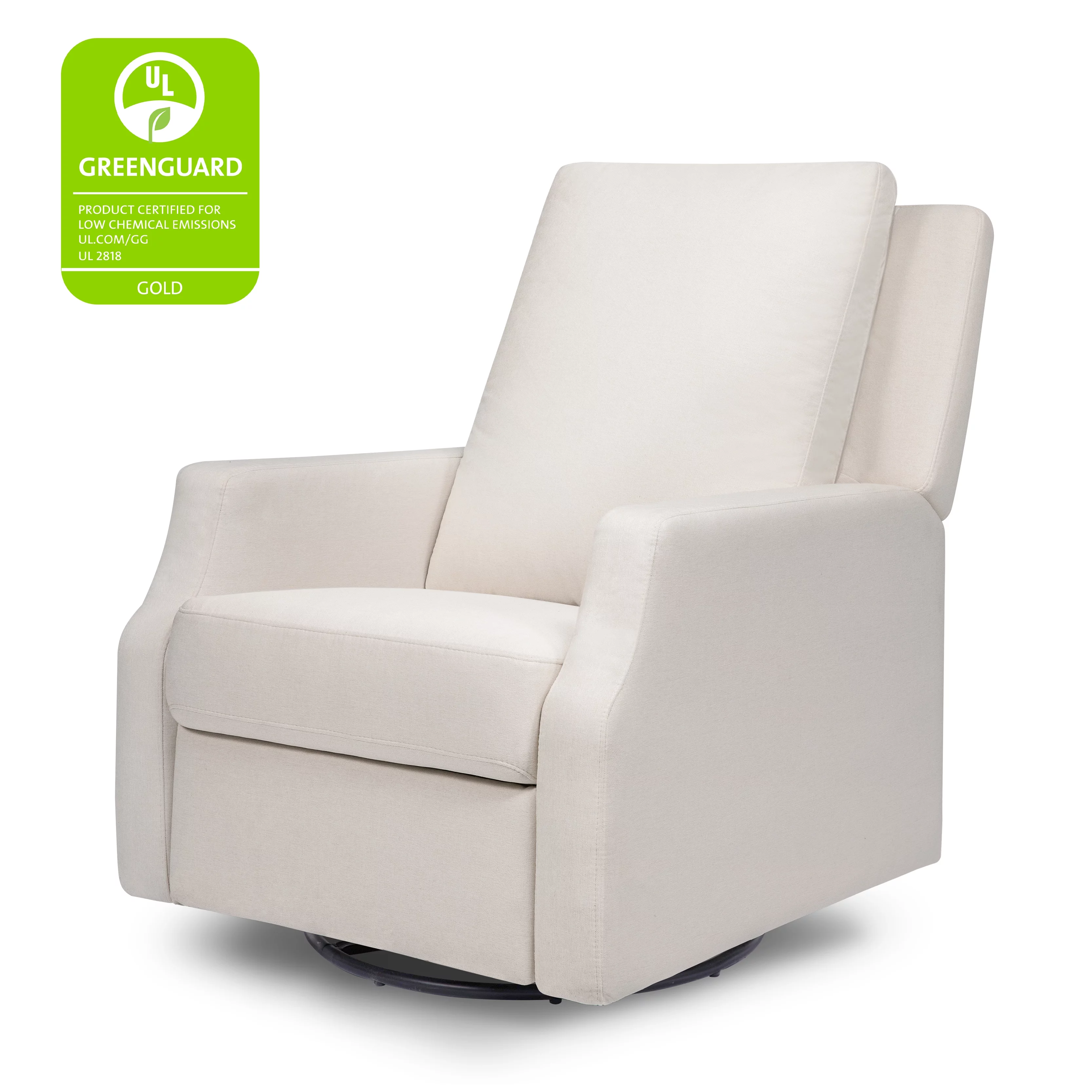 Million Dollar Baby Classic Crewe Recliner and Swivel Glider in Performance Cream Eco-Weave