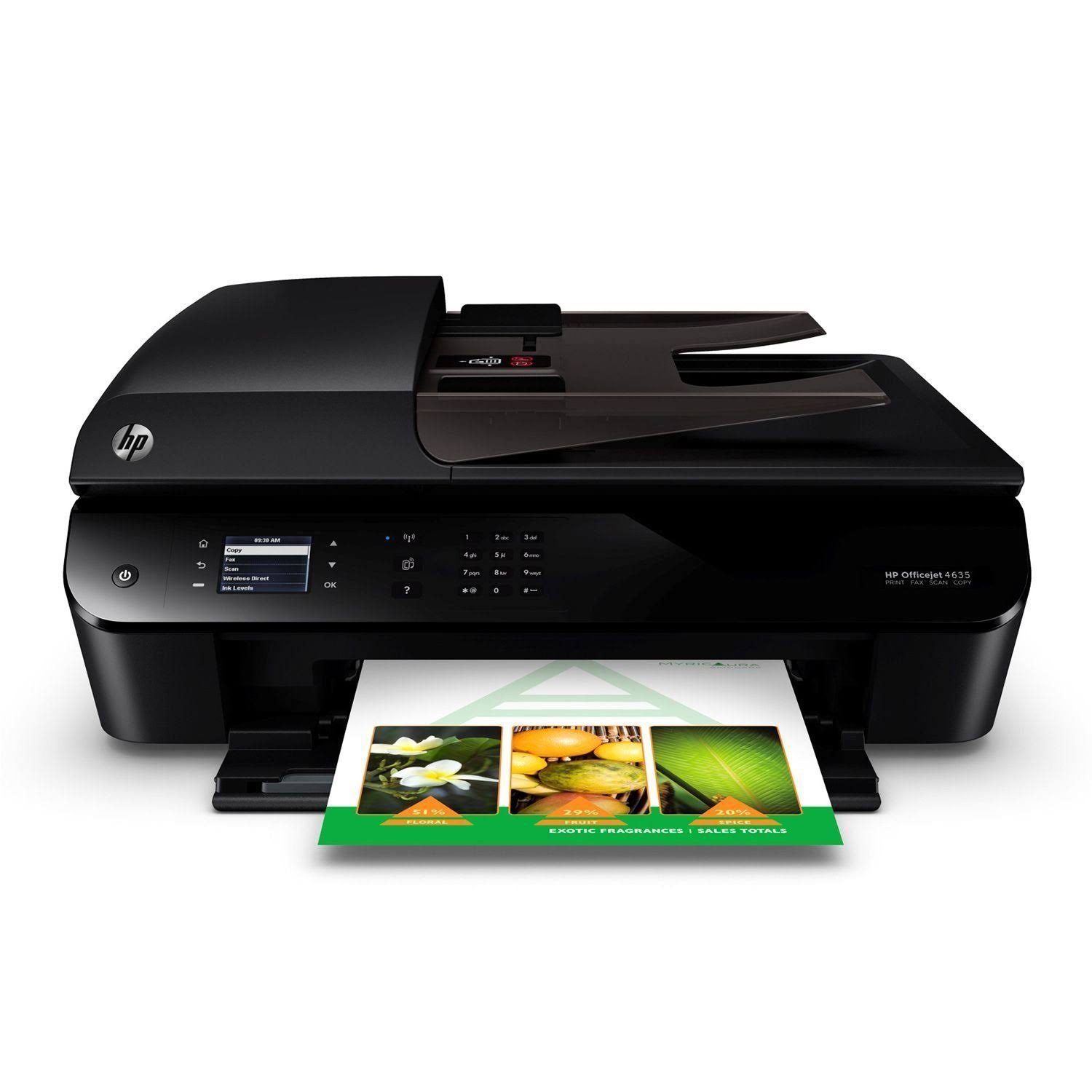 HP OfficeJet 4630 All-in-One Inkjet Printer