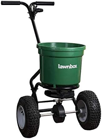 Lawnbox LB2150 Professional Broadcast Spreader for Fertilizer Seed Salt