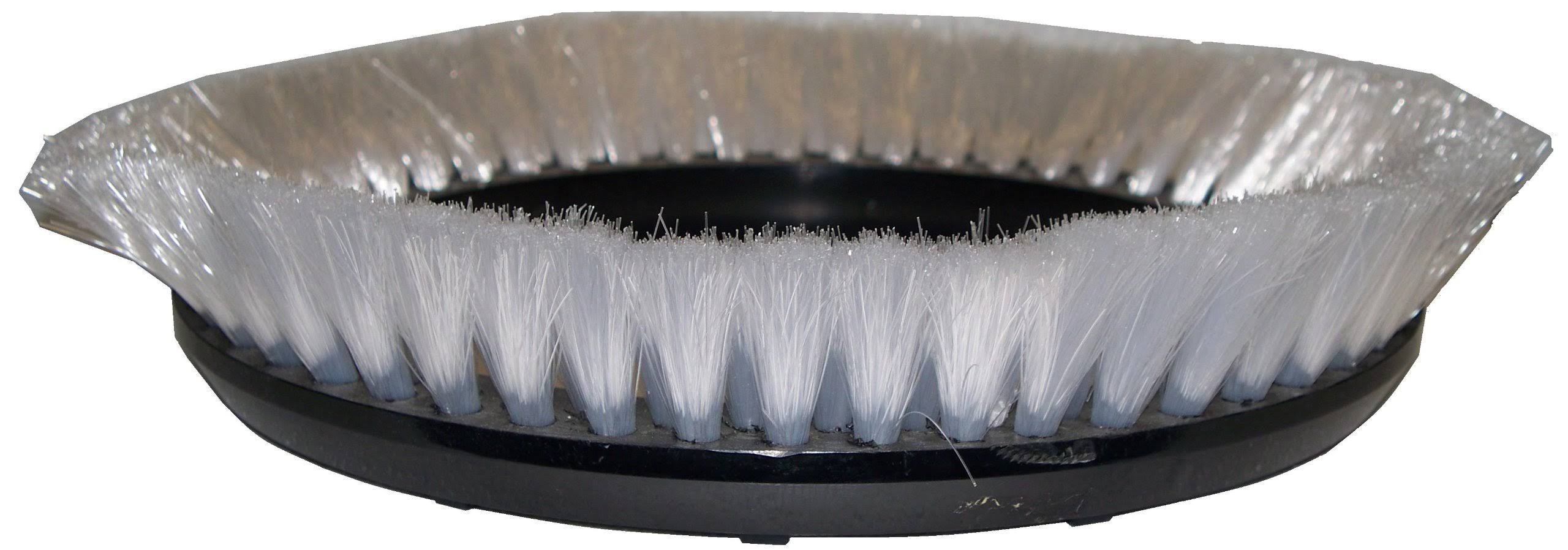Oreck Commercial 237.046 Natural Polypropylene Carpet Soft Orbiter Brush, 12& Diameter, 0.008& Bristle Diameter, for 550MC Orbit