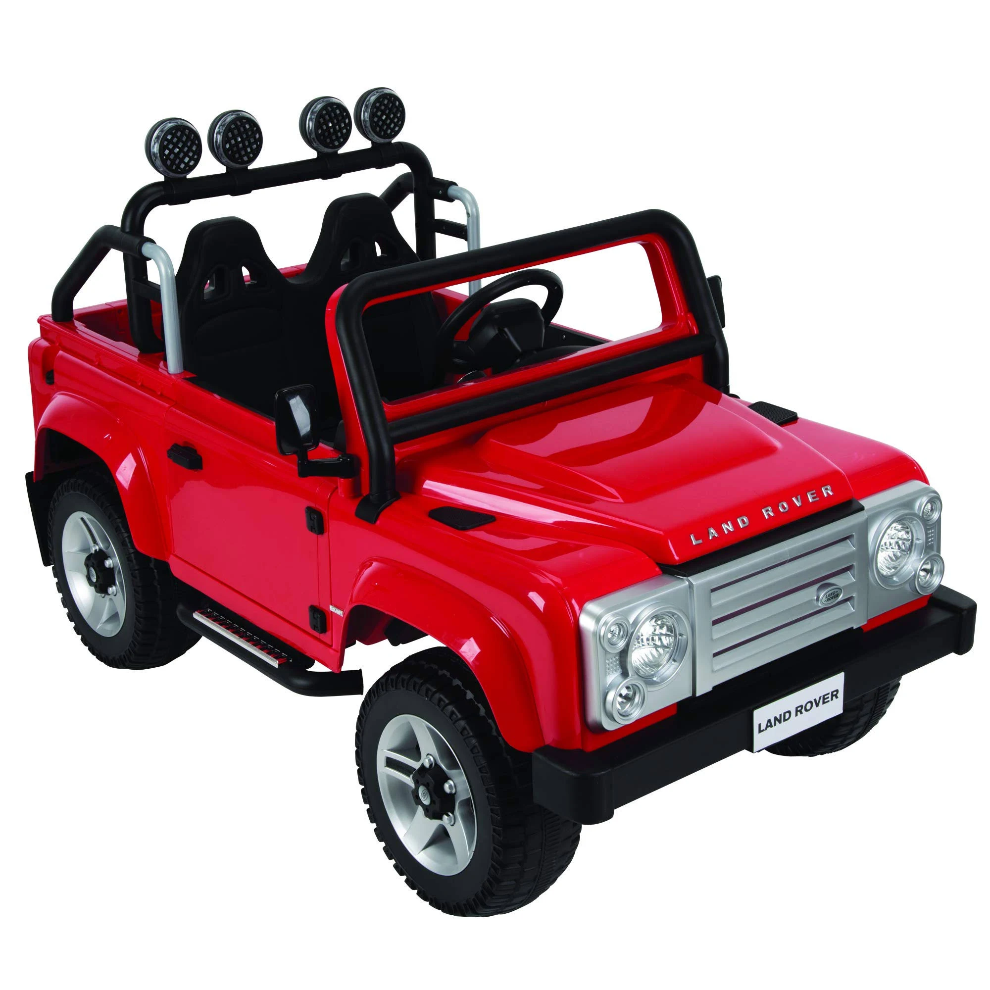 Huffy Land Rover 12V Electric Ride on Truck for Kids - Red