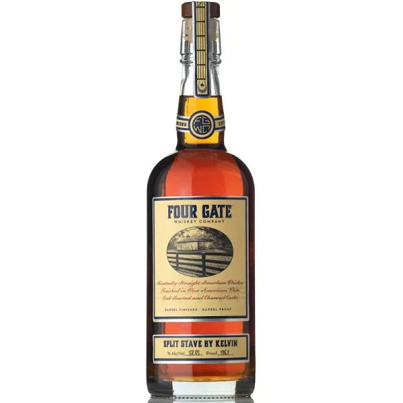 Four Gate Split Stave by Kelvin Straight Bourbon - Nestor Liquor