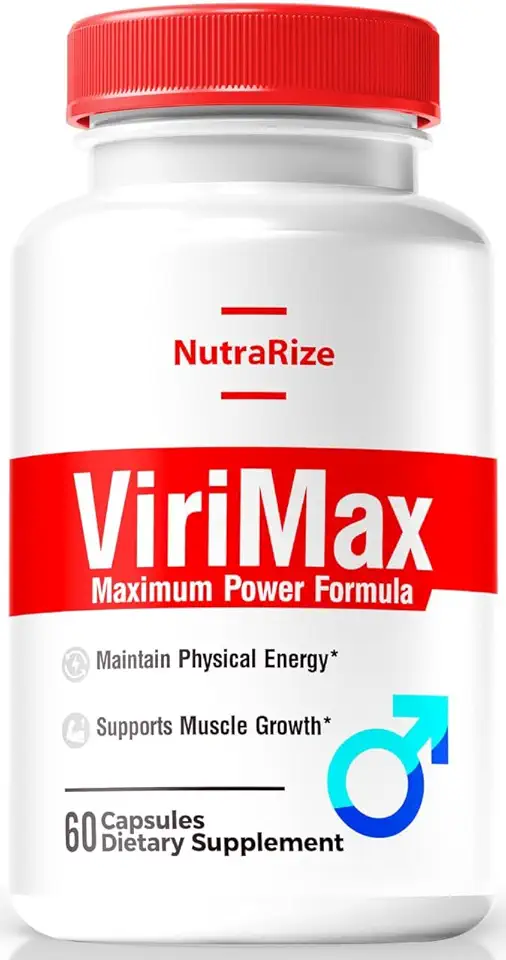 ViriMax - Official Performance Formula, Natural Supplement to Maintain Energy Level & Overall Health