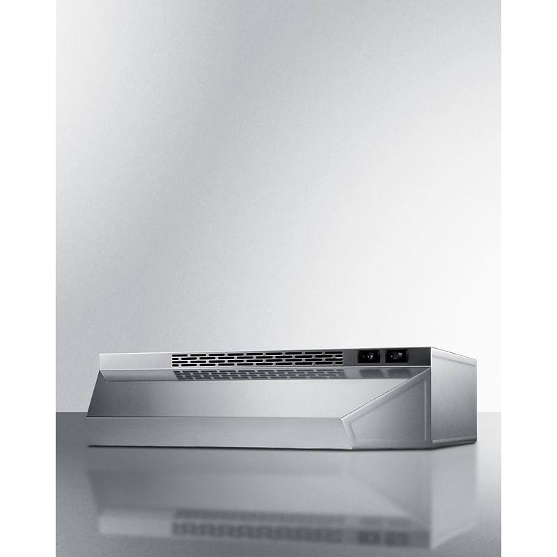 Summit Appliance 20 180 CFM Convertible Under Cabinet Range Hood