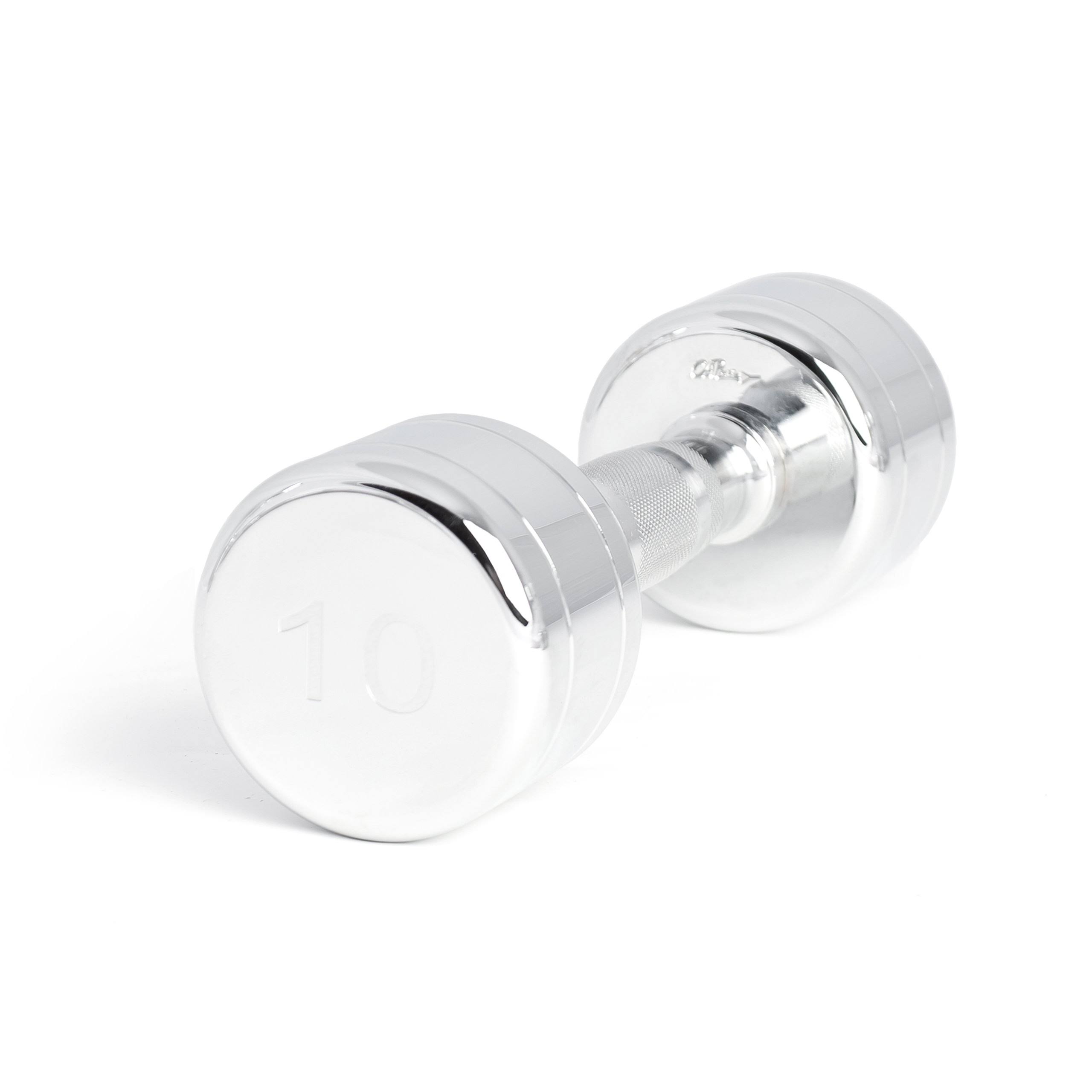 Cap Barbell Chrome Dumbbell with Contoured Handle, Single, 20 lbs