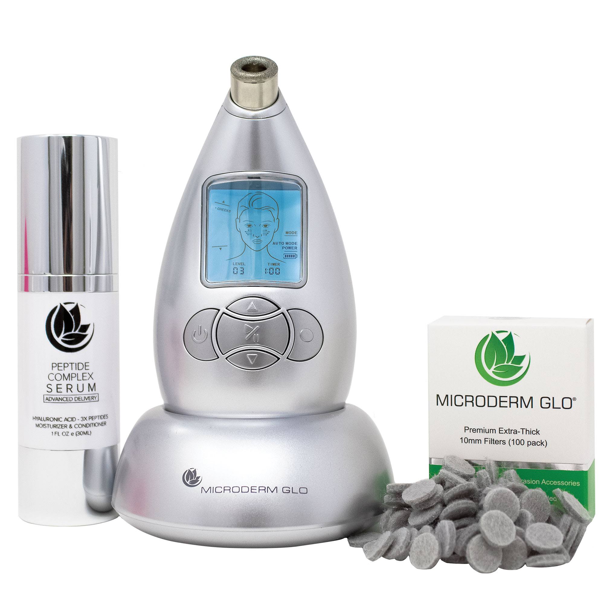 Microderm Glo Premium Skincare Bundle - Silver
