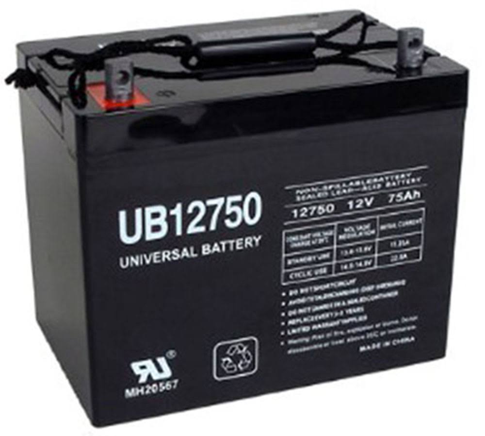 UPG - 12V 75Ah Invacare 3G Storm Series Arrow Ranger x Scooter Power Chair Battery - UB12750ALT9