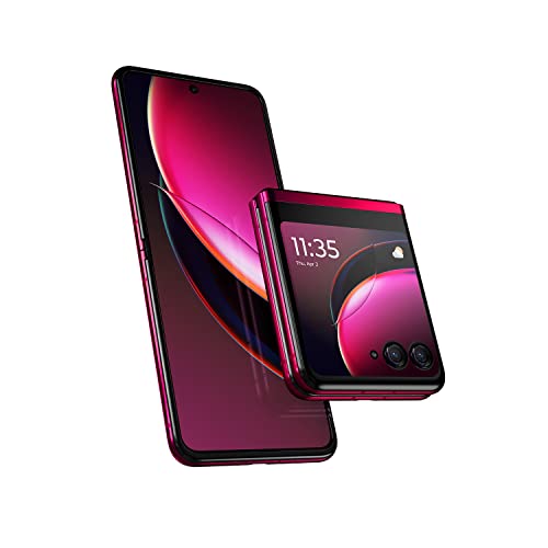 Motorola Razr 5G 256GB Magenta Unlocked A+ (Renewed)