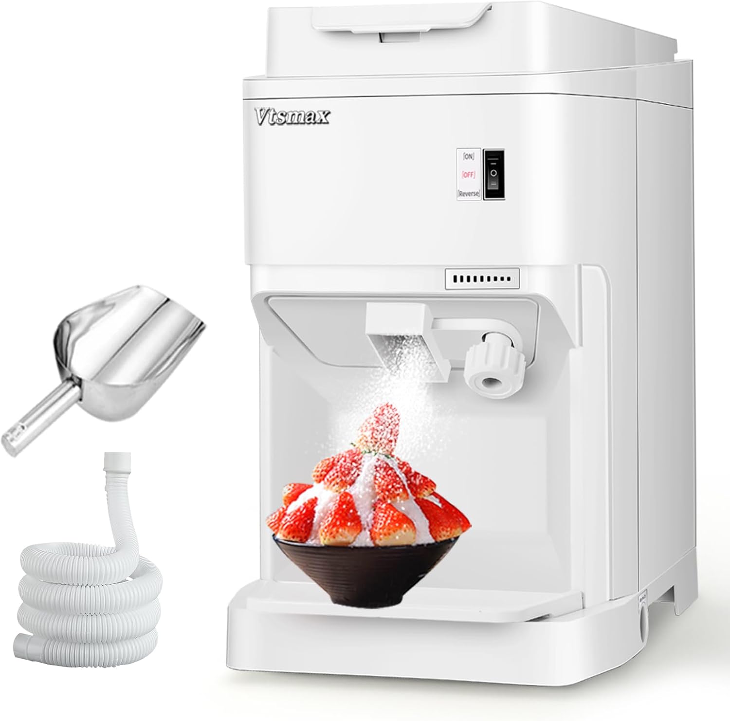 110V Electric Ice Shaver, 350W Shaver Snow Cone Machine