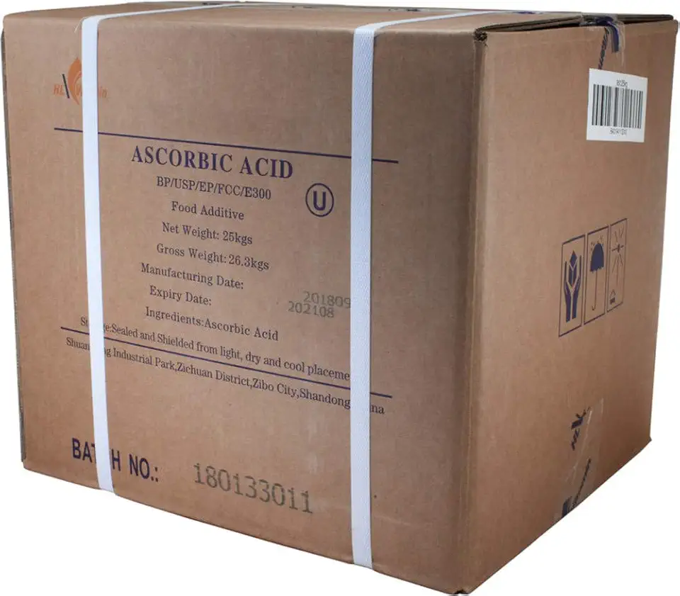 55 lb Bag of L-Ascorbic Acid Powder 99+% Food Grade USP36/BP2012 Naturally Fermented Pure White Crystals Form of Vitamin C - Kansas Nuitrition