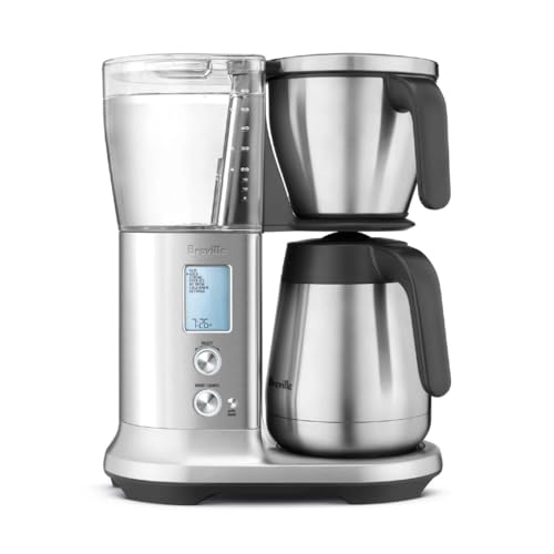 Breville BDC450BSS Precision Brewer Drip Coffee Maker, Thermal Carafe, 60 oz, Brushed Stainless Steel