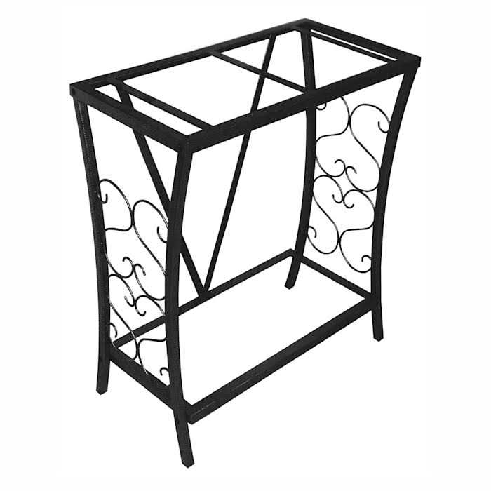 Aquatic Fundamentals 20 Gallon Scroll Aquarium Stand Black - Pet Supplies online store