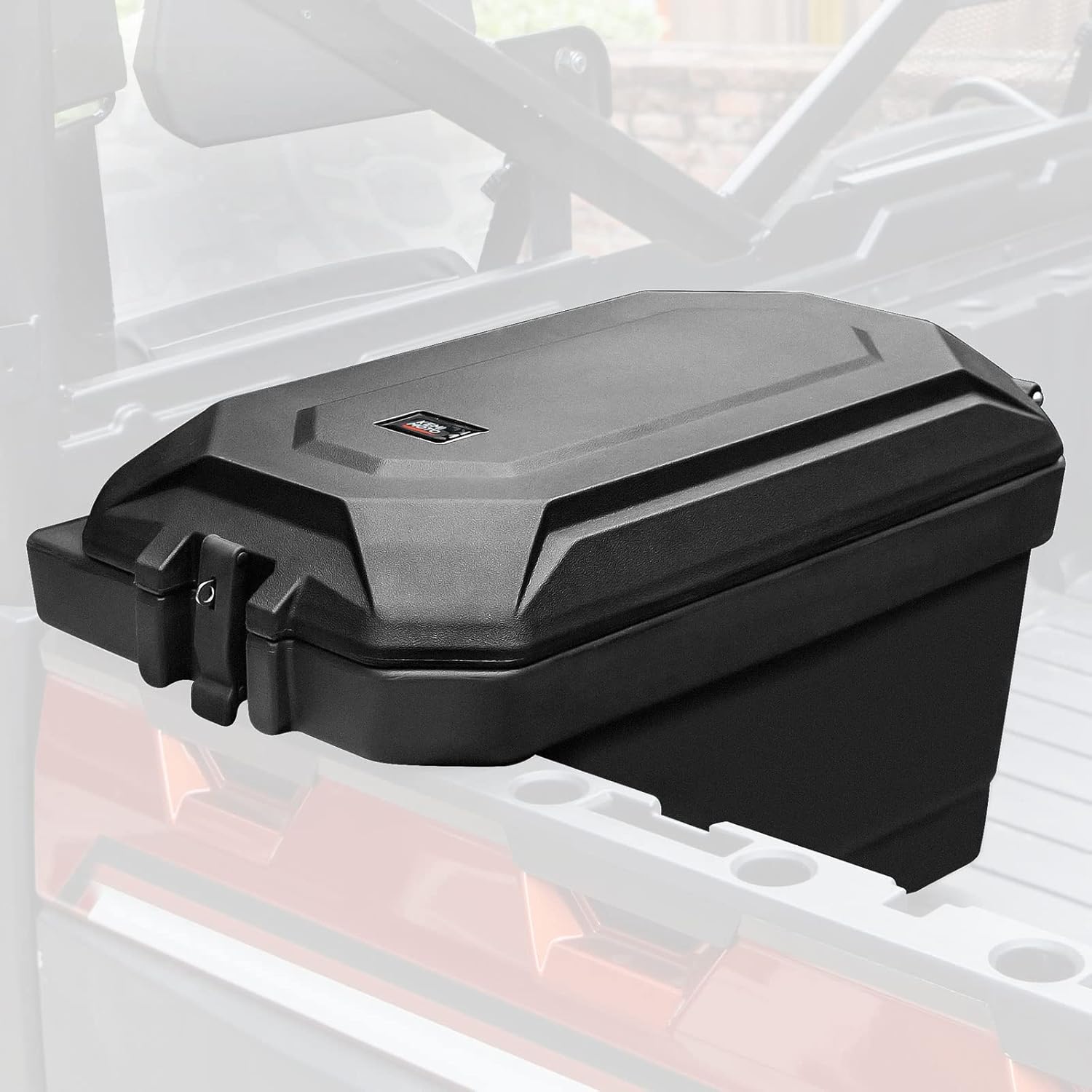Ranger Storage Box, kemimoto 45 L Waterproof Bed Cargo Box Compatible with 2013-2022 Polaris Ranger 570 700 900 1000/Ranger XP (Right Side)