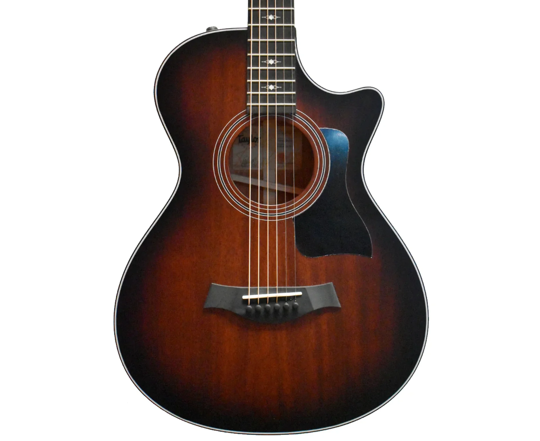 Taylor Guitars 322ce 12-Fret Grand Concert Acoustic-Electric Guitar Shaded Edge Burst