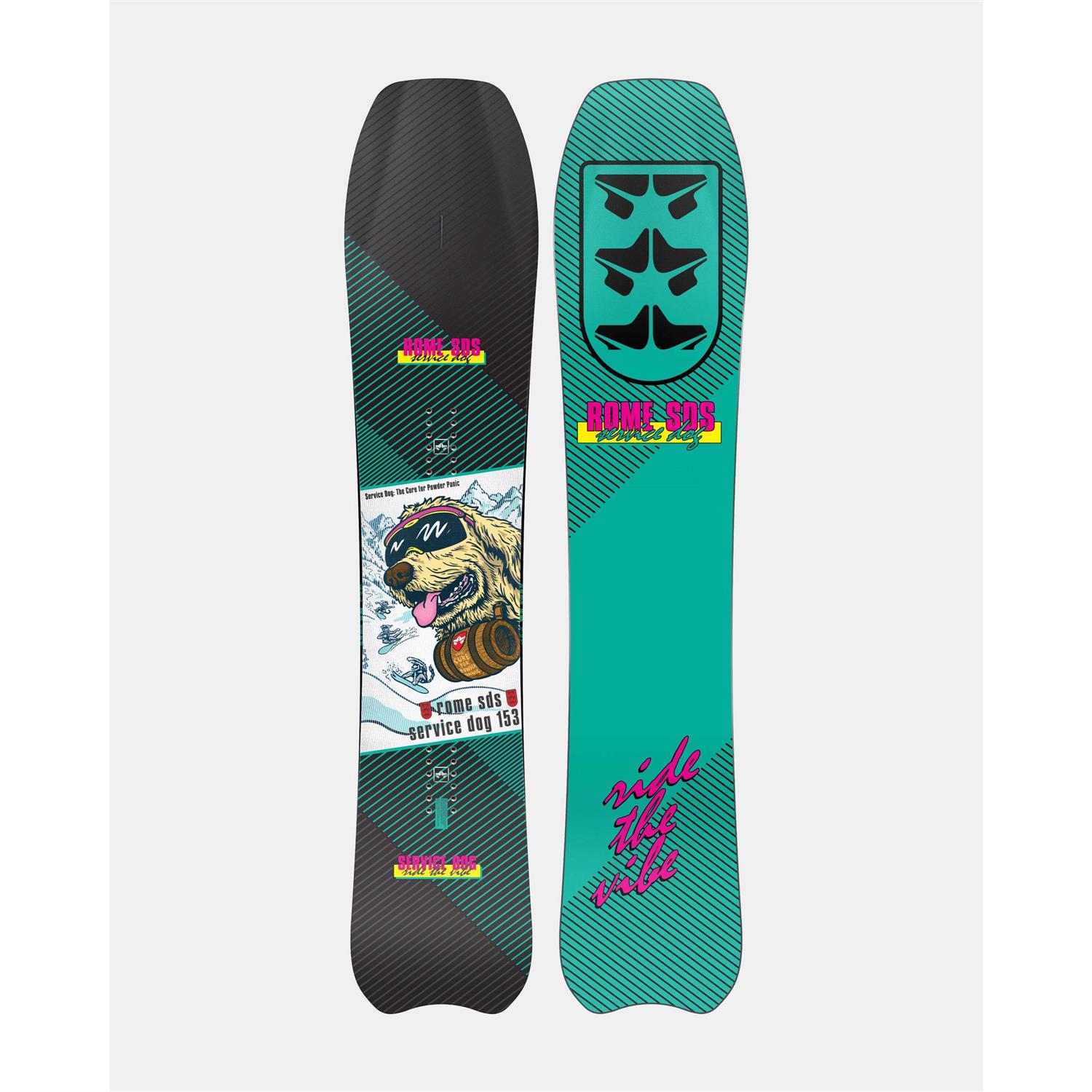 Rome Service Dog Snowboard 2024 - Sports Supplies Online Store