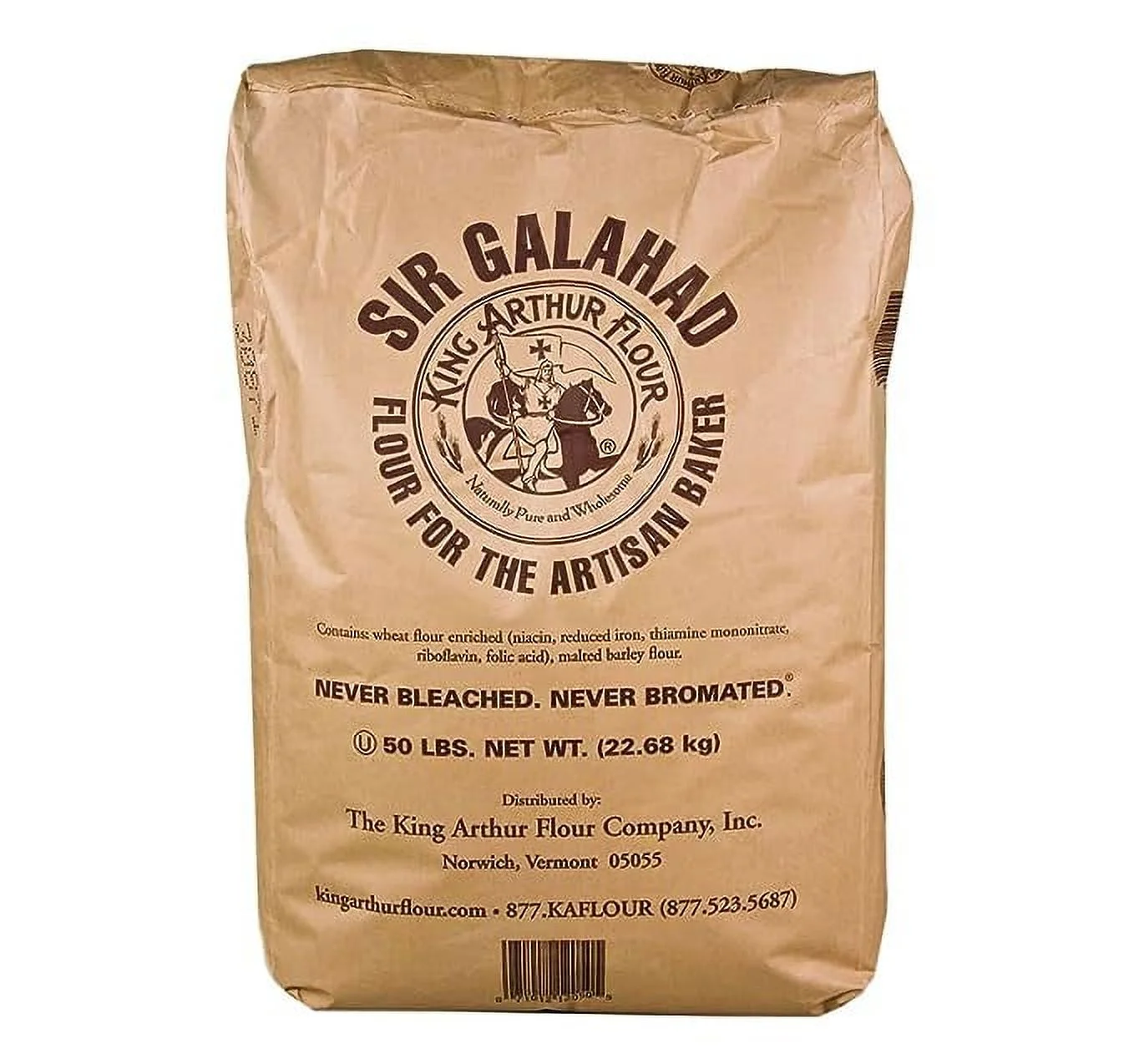 Louisiana Pantry King Arthur Sir Galahad All Purpose Flour, 50lb - Curated Treasures Market