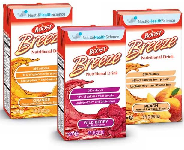 Boost Breeze, Variety 8oz, Case of 27