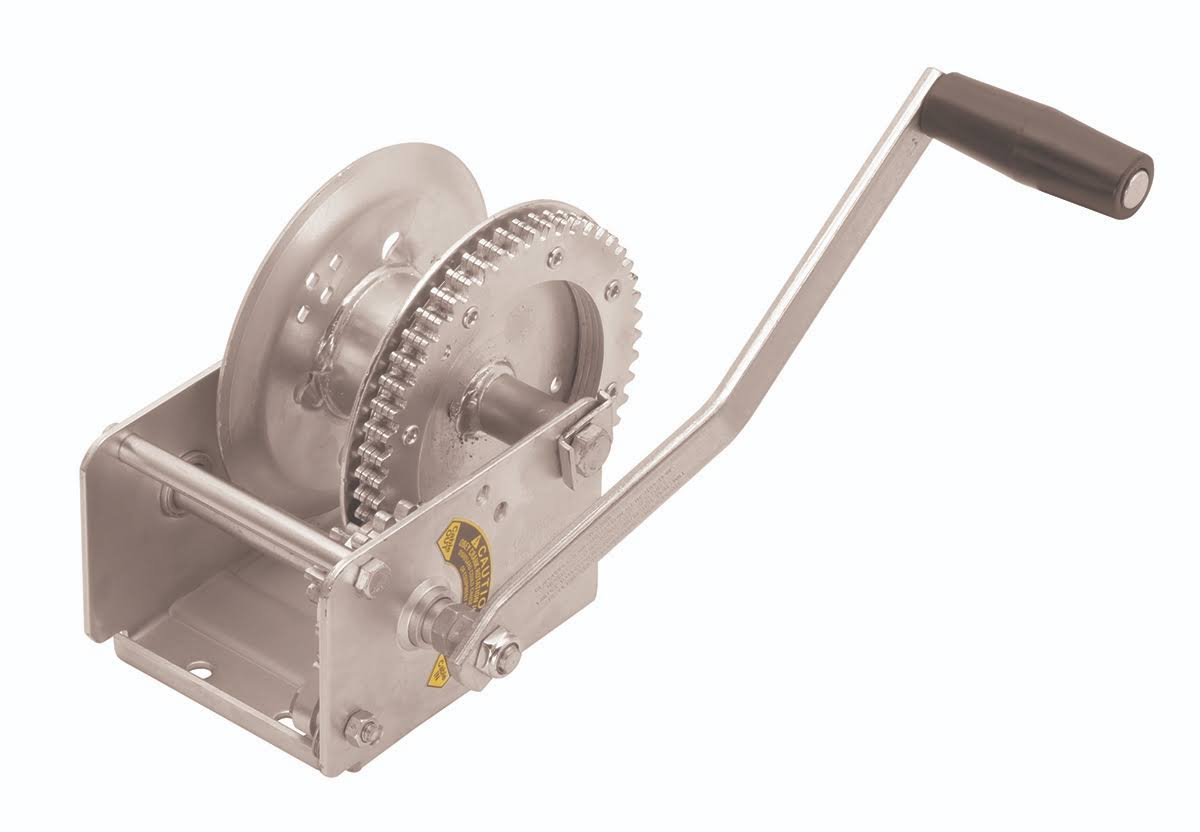 Fulton 143101 Single Speed Brake Winch - 1500 lbs. Capacity